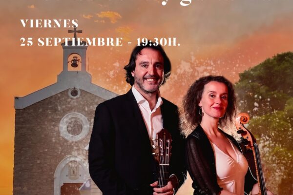 Dúo de cello y guitarra Mediterranean Guitar Septiembre 2026 El Puig